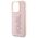 Karl Lagerfeld case for iPhone 15 Pro Max 6,7&quot; KLHCP15X3DMBKCP pink HC 3D Logo Glitter 3666339166502