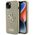 Guess case for iPhone 15 6.1&quot; GUHCP15SPSP4LGD gold hardcase Perforated 4G Glitter 3666339151560