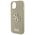 Guess case for iPhone 15 6.1&quot; GUHCP15SPSP4LGD gold hardcase Perforated 4G Glitter 3666339151560