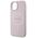 Guess case for iPhone 15 Plus 6.7&quot; GUHMP15MPSAHMCP pink hardcase Saffiano MagSafe 3666339156190
