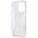 Guess case for iPhone 15 Pro 6,1&quot; GUHMP15LHRSGSD transparent HC RING STAND MAGSAFE SCRIPT LOGO GLITTER 3666339156626