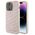 Karl Lagerfeld case for iPhone 15 Pro Max 6,7&quot; KLHCP15XPQKPMP pink HC QUILTED K PATTERN 3666339165185
