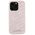 Karl Lagerfeld case for iPhone 15 Pro Max 6,7&quot; KLHCP15XPQKPMP pink HC QUILTED K PATTERN 3666339165185