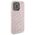 Karl Lagerfeld case for iPhone 15 Pro Max 6,7&quot; KLHCP15XPQKPMP pink HC QUILTED K PATTERN 3666339165185