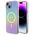 Guess case for iPhone 15 Plus 6,7&quot; GUHMP15MHITSU purple HC IML MAGSAFE IRIDESCENT 3666339154790