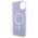Guess case for iPhone 15 Plus 6,7&quot; GUHMP15MHITSU purple HC IML MAGSAFE IRIDESCENT 3666339154790