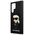 Karl Lagerfeld case for Samsung Galaxy S24 Ultra KLHCS24LSNIKBCK black HC SILICONE NFT IKONIK 3666339242312