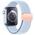 Strap for APPLE WATCH 3 / 4 / 5 / 6 / 7 / 8 / 9 / SE (38 / 40 / 41 MM) Tech-Protect Nylonmag Baby blue 5906302312832