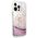 Original Case IPHONE 13 PRO MAX Guess Hardcase 4G Big Liquid Glitter (GUHCP13XLG4GPI) pink 3666339024703