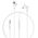 Devia wired earphones Kintone A2 jack 3,5mm white 6942297108738