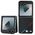 Original Case SAMSUNG GALAXY Z FLIP 6 BMW Hardcase Carbon Tricolor (BMHCZF623PUDTK) black 3666339321994
