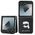Original Case SAMSUNG GALAXY Z FLIP 6 Karl Lagerfeld Hardcase Saffiano Monogram Karl Head Pin (KLHCZF6PGKSKIHK) black 3666339322441