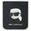 Original Case SAMSUNG GALAXY Z FLIP 6 Karl Lagerfeld Hardcase Saffiano Monogram Karl Head Pin (KLHCZF6PGKSKIHK) black 3666339322441