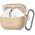 Case for SAMSUNG GALAXY BUDS 3 / 3 PRO Tech-Protect Silicone Hook Caffe Latte beige 5906302313730