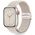 Strap for APPLE WATCH 3 / 4 / 5 / 6 / 7 / 8 / 9 / SE (38 / 40 / 41 MM) Tech-Protect Nylonmag Natural TItanium creamy 5906302312849