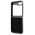 Karl Lagerfeld case for Samsung Galaxy Z Flip6 KF002199 black Saffiano Monogram 3666339322441