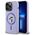 Original Case IPHONE 14 PRO Karl Lagerfeld HC Silicone KC Heads Ring MagSafe (KLHMP14LSCMKCRHU) purple 3666339254308