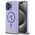 Original Case IPHONE 15 PRO MAX Karl Lagerfeld Hardcase Silicone KC Heads Ring MagSafe (KLHMP15XSCMKCRHU) purple 3666339254353