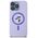 Original Case IPHONE 15 PRO MAX Karl Lagerfeld Hardcase Silicone KC Heads Ring MagSafe (KLHMP15XSCMKCRHU) purple 3666339254353