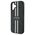 Original Case IPHONE 16 PLUS Guess Hardcase 4G Printed Stripes MagSafe (GUHMP16MP4RPSK) black 3666339342098