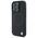 Original Case IPHONE 16 PRO BMW Hardcase Signature Leather Half Textured & Circle MagSafe (BMHMP16L23RTPK) black 3666339323424