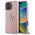 Original Case IPHONE 16 PRO Guess Hardcase Fixed Glitter Big 4G (GUHCP16LHG4SGP) pink 3666339328542