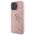 Original Case IPHONE 16 PRO Guess Hardcase Fixed Glitter Big 4G (GUHCP16LHG4SGP) pink 3666339328542
