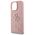 Original Case IPHONE 16 PRO Guess Hardcase Fixed Glitter Big 4G (GUHCP16LHG4SGP) pink 3666339328542