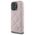 Original Case IPHONE 16 PRO Guess Hardcase Quilted Metal Logo (GUHCP16LPSQSQSP) pink 3666339345105