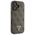 Original Case IPHONE 16 Guess Hardcase Leather 4G Triangle Strass MagSafe (GUHCP16SP4TDPW) brown 3666339327408
