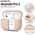 Case APPLE AIRPODS PRO 1 / 2 Tech-Protect Silicone Caffe Latte creamy 5906302313648