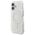 Original Case IPHONE 16 PLUS Guess Hardcase IML 4G Background MagSafe (GUHMP16MH4DTEH) white 3666339302160