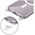Case IPHONE 16 Tech-Protect Flexair Chain MagSafe Black & Taupe transparent 5906302311705