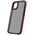 Crystal Black case for iPhone 11 red 5907457794375