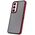 Crystal Black case for Samsung Galaxy A55 5G red 5907457794535