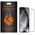 Tempered glass metal frame for iPhone 14 Pro 6,1&quot; black frame 5900495756282