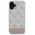 Guess case for iPhone 16 Plus 6,7&quot; GUHCP16MG4GLPI pink hardcase 4G Bottom Stripe 3666339345457