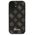 Guess case for iPhone 16 Plus 6,7&quot; GUHMP16MPGPYSK black hardcase PU Peony Script MagSafe 3666339342333