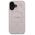 Guess case for iPhone 16 6,1&quot; GUHMP16SPSAPSMEP pink hardcase Saffiano Peony Classic Logo MagSafe 3666339328092