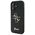 Guess case for iPhone 16 Plus 6,7&quot; GUHCP16MHG4SGK black hardcase Fixed Glitter Big 4G 3666339328450