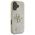 Guess case for iPhone 16 6,1&quot; GUHCP16SHG4SGD gold hardcase Fixed Glitter Big 4G 3666339328566