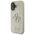 Guess case for iPhone 16 Plus 6,7&quot; GUHCP16MHG4SGD gold hardcase Fixed Glitter Big 4G 3666339328573