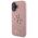 Guess case for iPhone 16 6,1&quot; GUHCP16SHG4SGP Fixed Glitter Big 4G pink 3666339328528