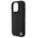 BMW case for iPhone 16 Pro 6,3&quot; BMHCP16LSLLBK Hardcase Leather Hot Stamp black 3666339349721