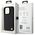 BMW case for iPhone 16 Pro 6,3&quot; BMHCP16LSLLBK Hardcase Leather Hot Stamp black 3666339349721