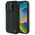 Mercedes case for iPhone 16 Pro 6,3&quot; MEHMP16L23RURBK Hardcase MB Blue Line Leather MagSafe black 3666339325701