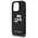 Karl Lagerfeld case for iPhone 16 Pro 6,3&quot; KLHCP16LPGKLKCPK black Hard Monogram Karl&Choupette Head Pin 3666339329389
