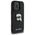 Karl Lagerfeld case for iPhone 16 Pro 6,3&quot; KLHCP16LPGKLKIPK black Hard Monogram Karl Head Pin 3666339329563