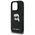 Karl Lagerfeld case for iPhone 16 Pro 6,3&quot; KLHCP16LPGKLKIPK black Hard Monogram Karl Head Pin 3666339329563