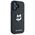 Karl Lagerfeld case for iPhone 16 6,1&quot; KLHCP16SPGKLCHPK black Hard Monogram Choupette Head Pin 3666339329723